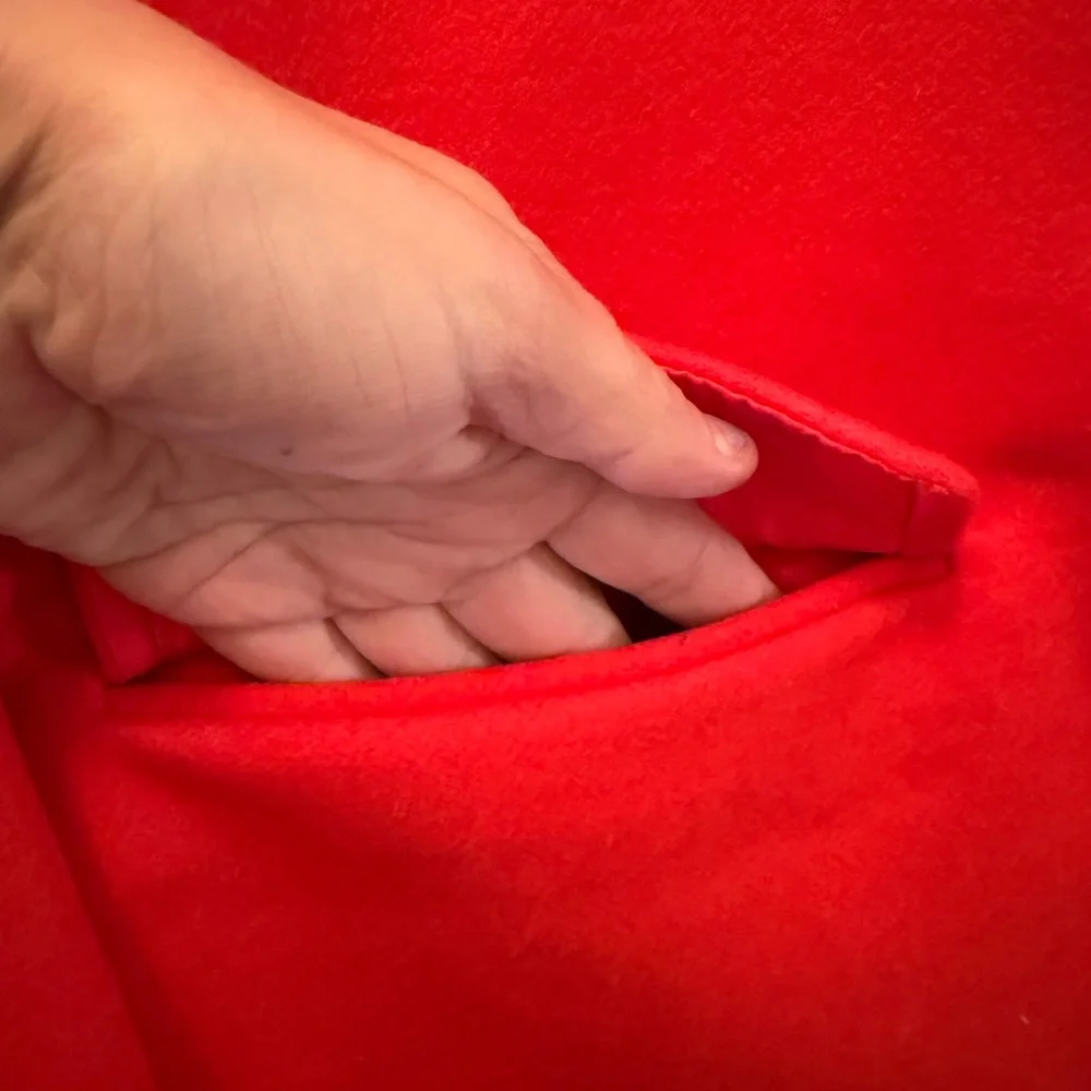 J.Crew Wool Coat // Red // Medium - Picture 4 of 6
